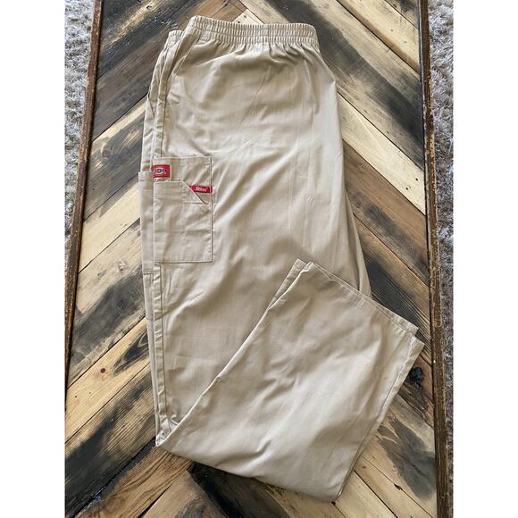 NWT Dickies Womens EDS Signature Cargo Khaki Scrub Pants Size 4XL - Picture 7 of 9
